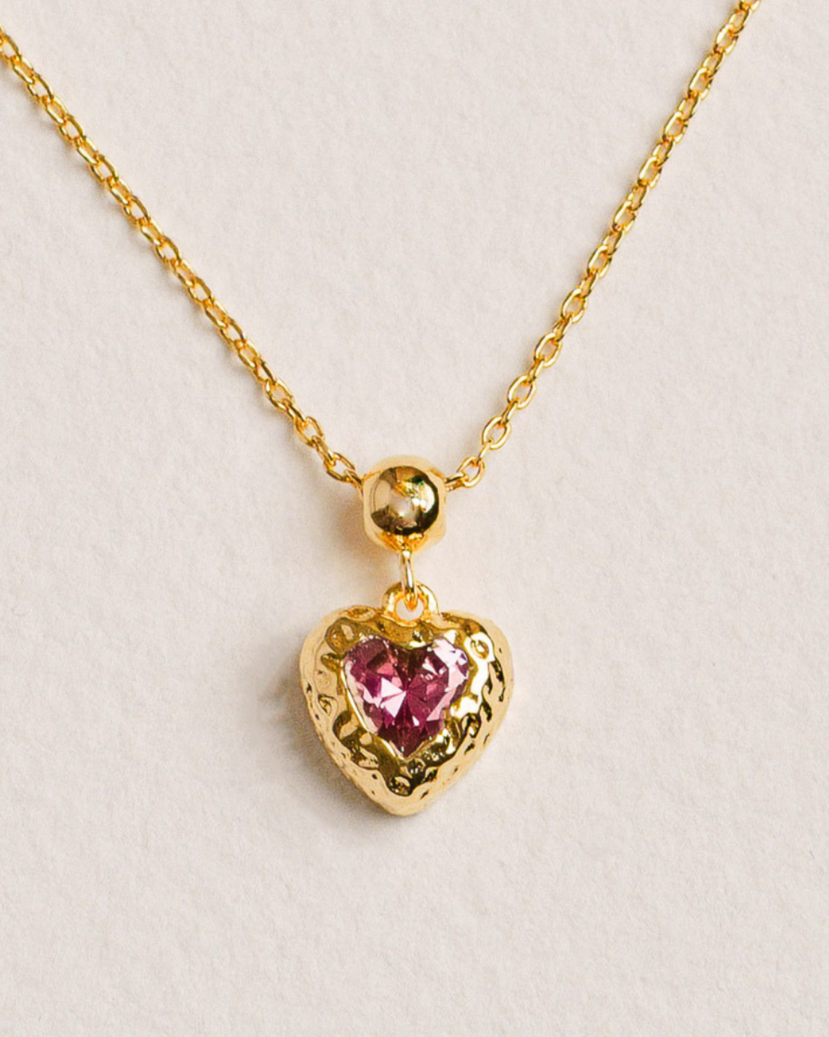 Collier Agapé Rouge