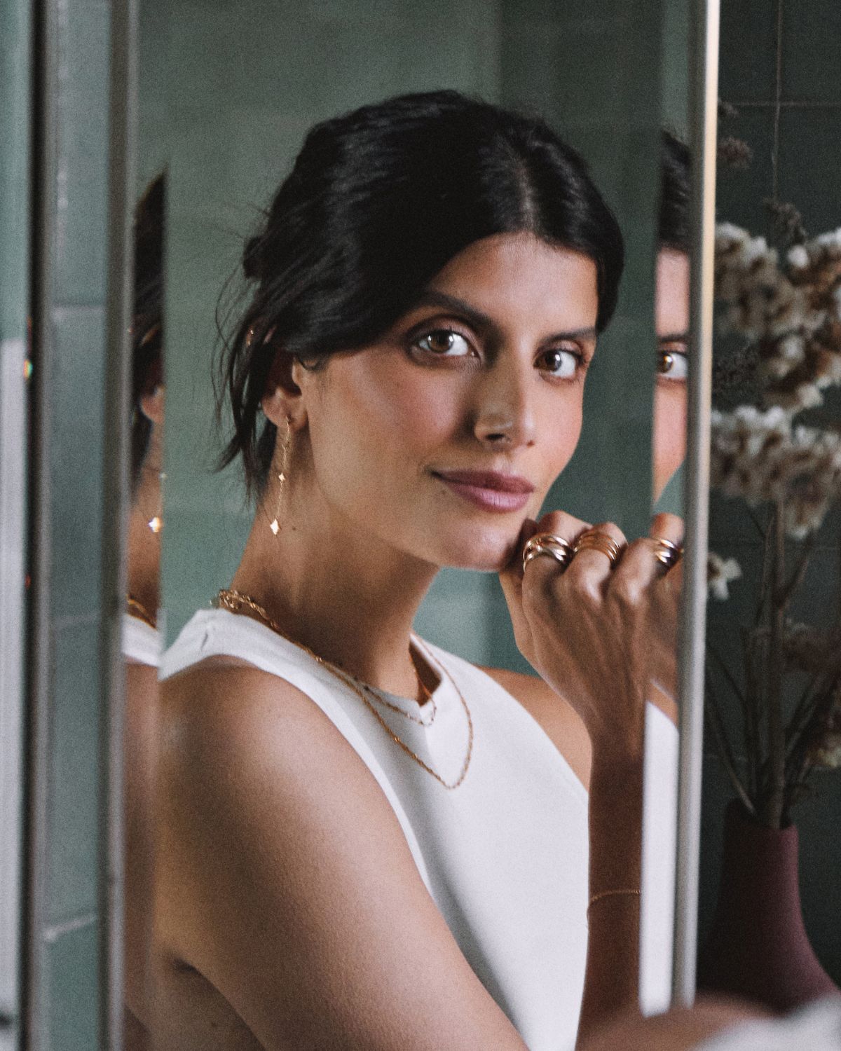 Shooting jewelry photo for the brand Korè Paris