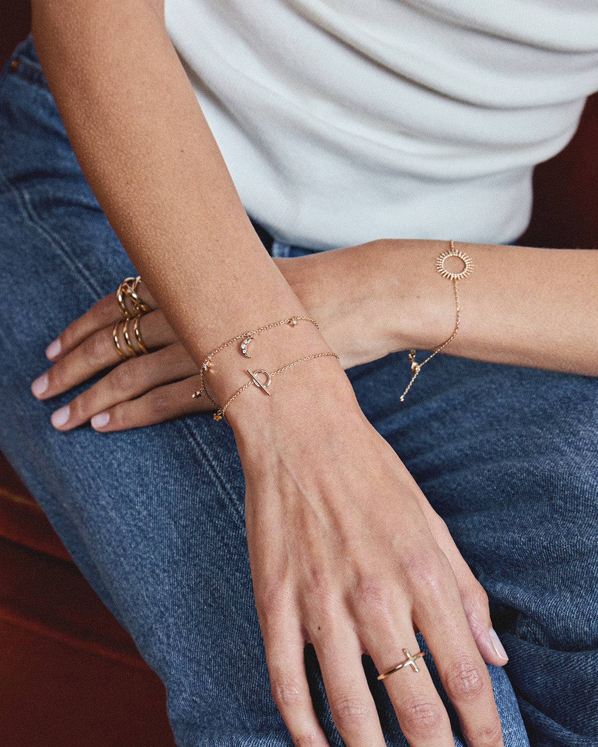 Korè Paris lifestyle shooting - focusing on bracelet