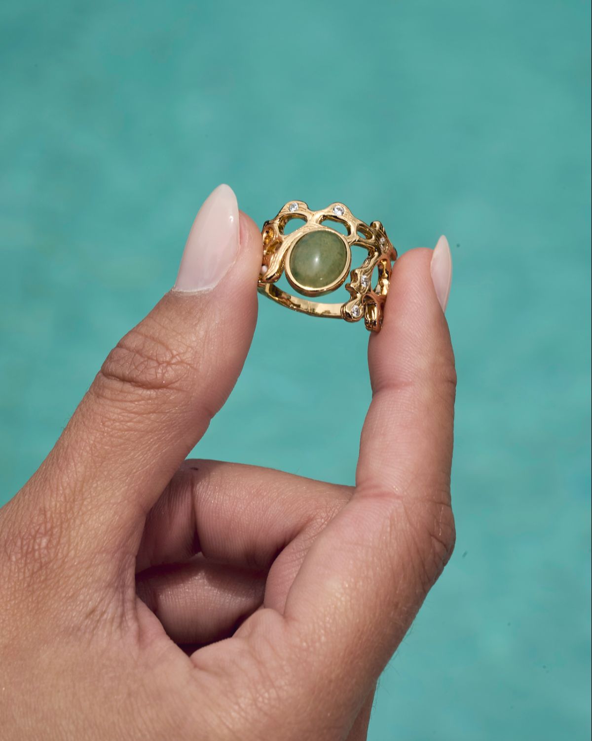 Luma Ring - Aventurine