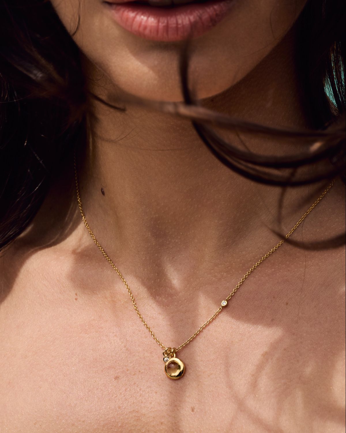 Kyra Necklace - Citrine