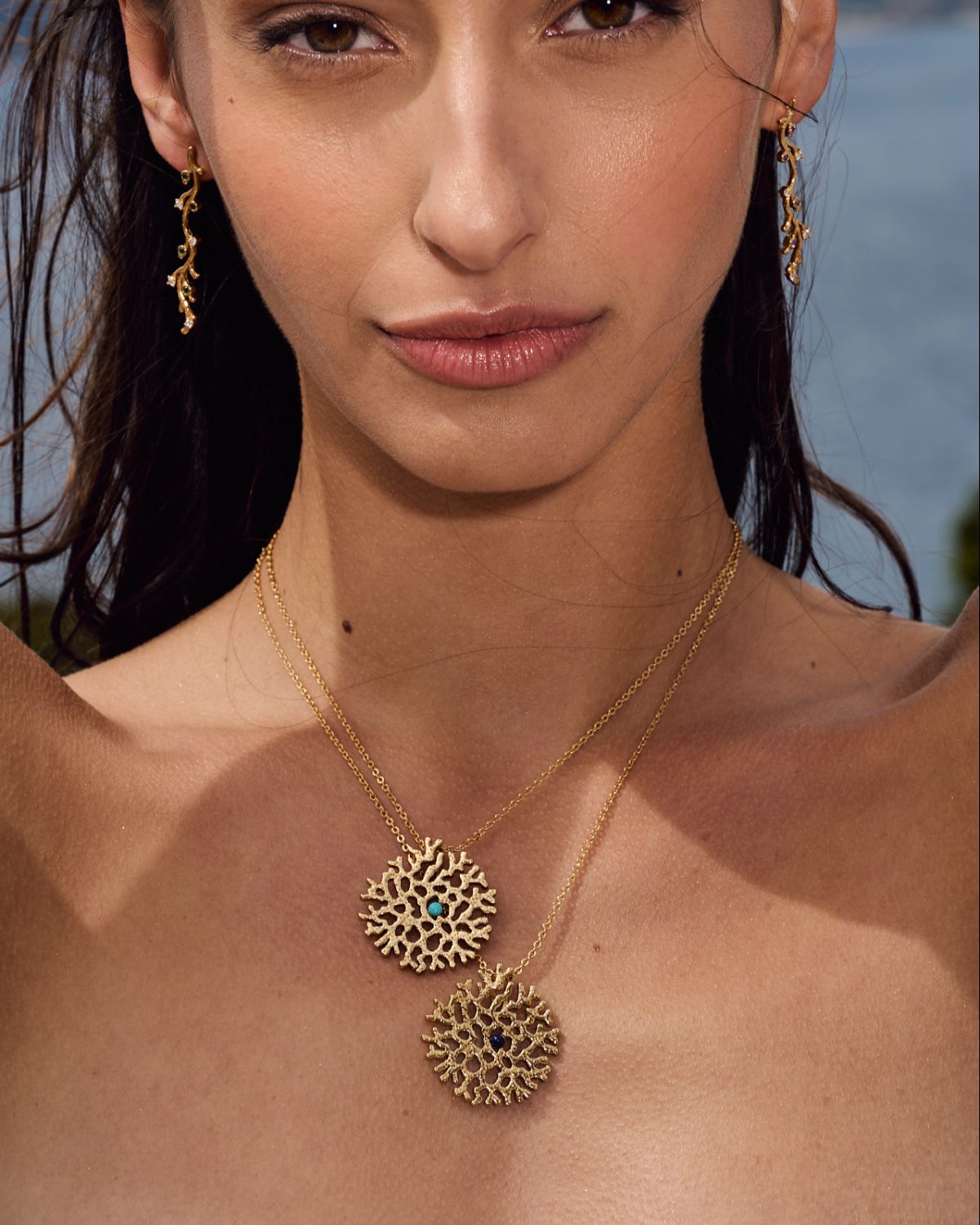 Coralia Necklace Turquoise