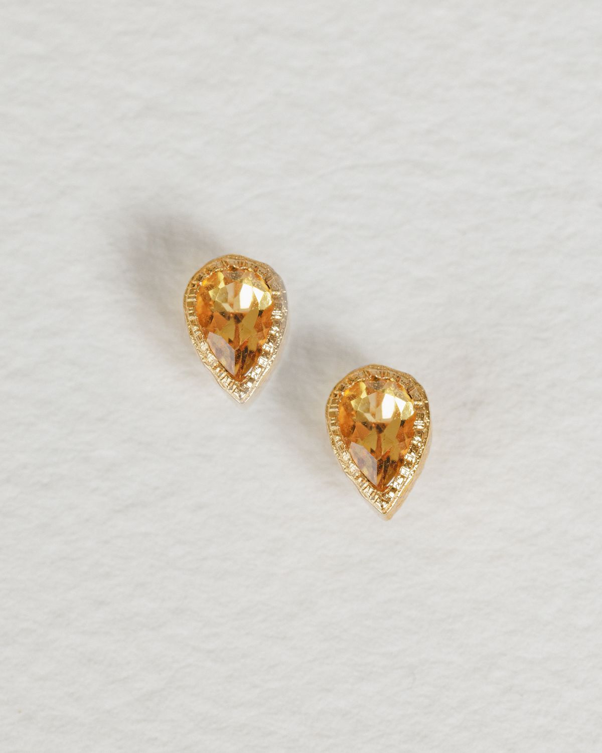 Lyréa Earrings - Citrine