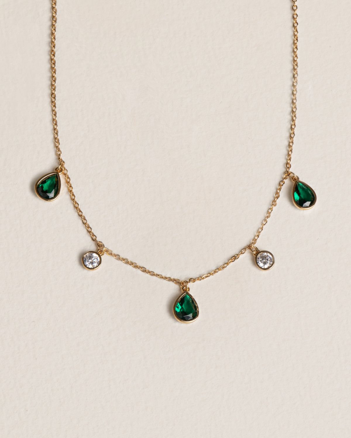 Emera Necklace - Green