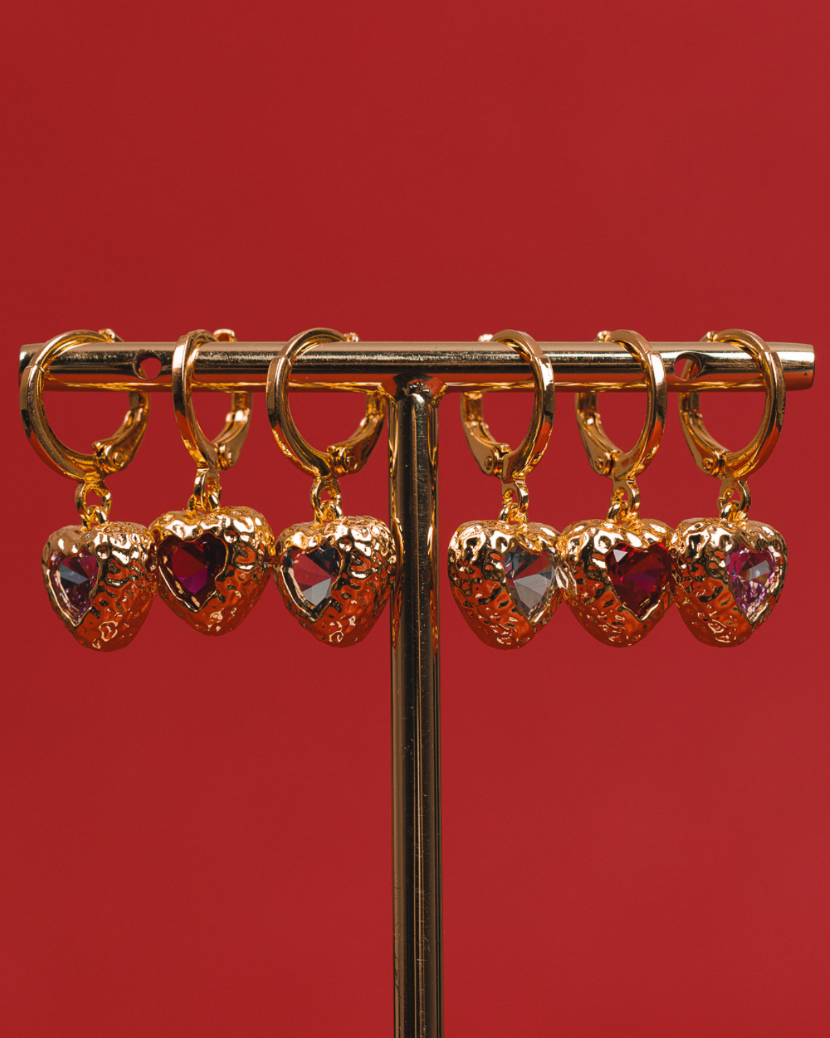 Boucles d'oreilles Agapé Bleues