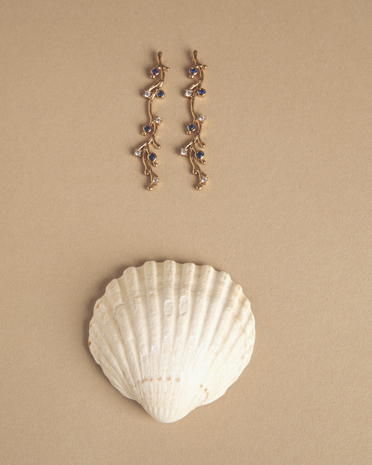 Liora Earrings - Blue