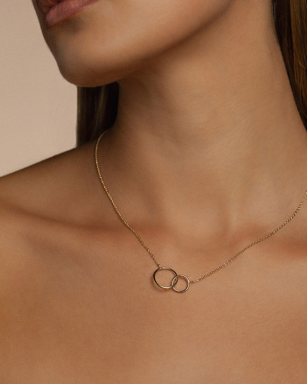 A 18k gold-plated necklace
