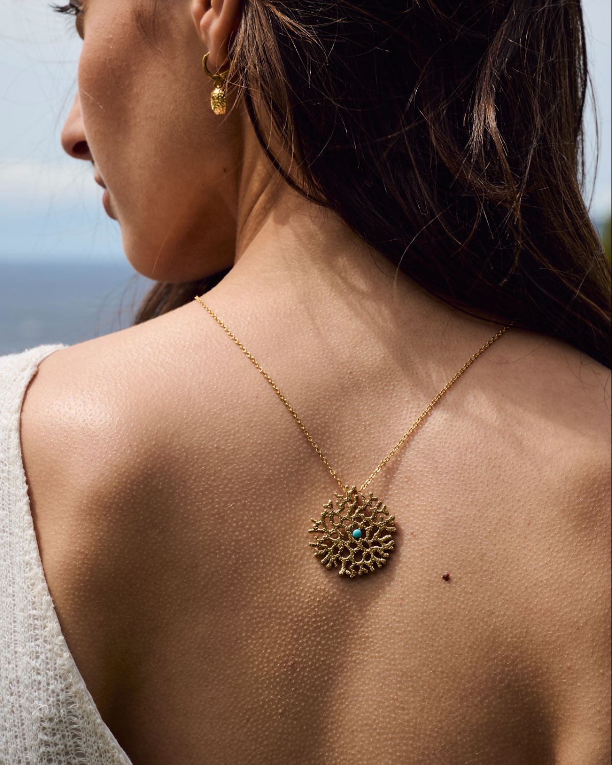 Coralia Necklace Turquoise