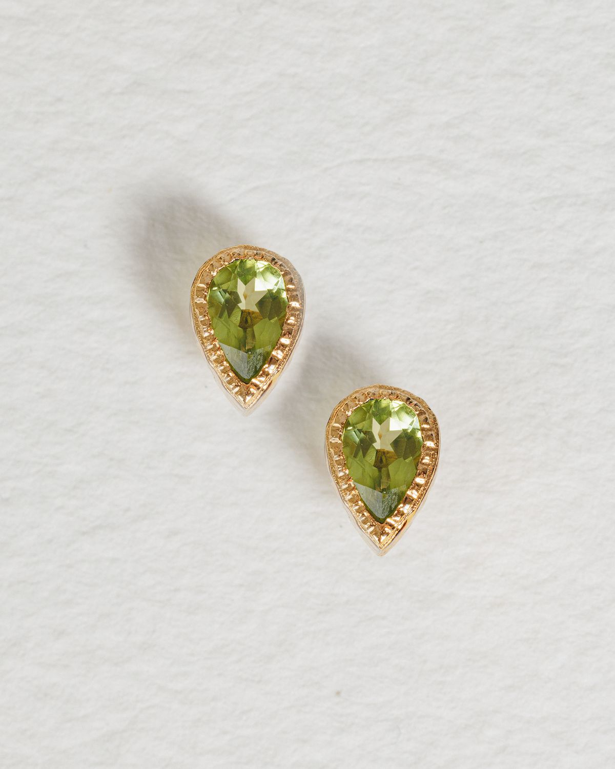 Lyréa Earrings - Peridot