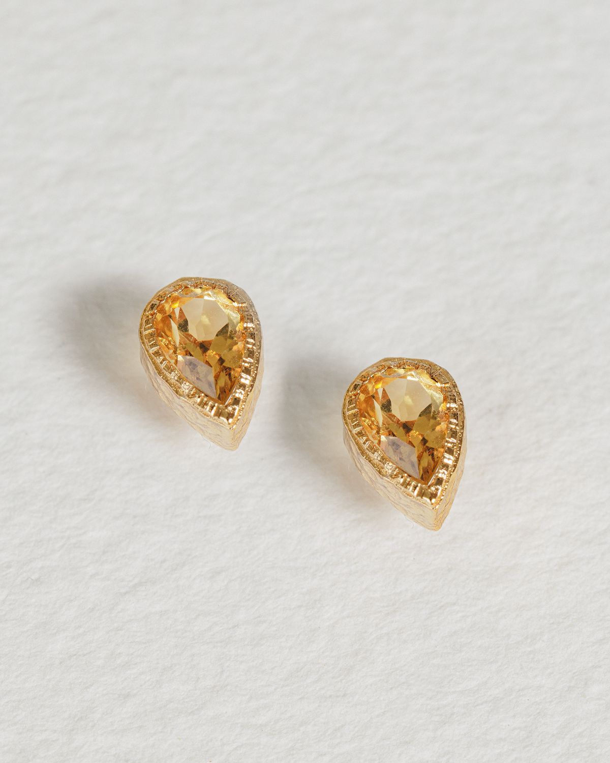 Lyréa Earrings - Citrine