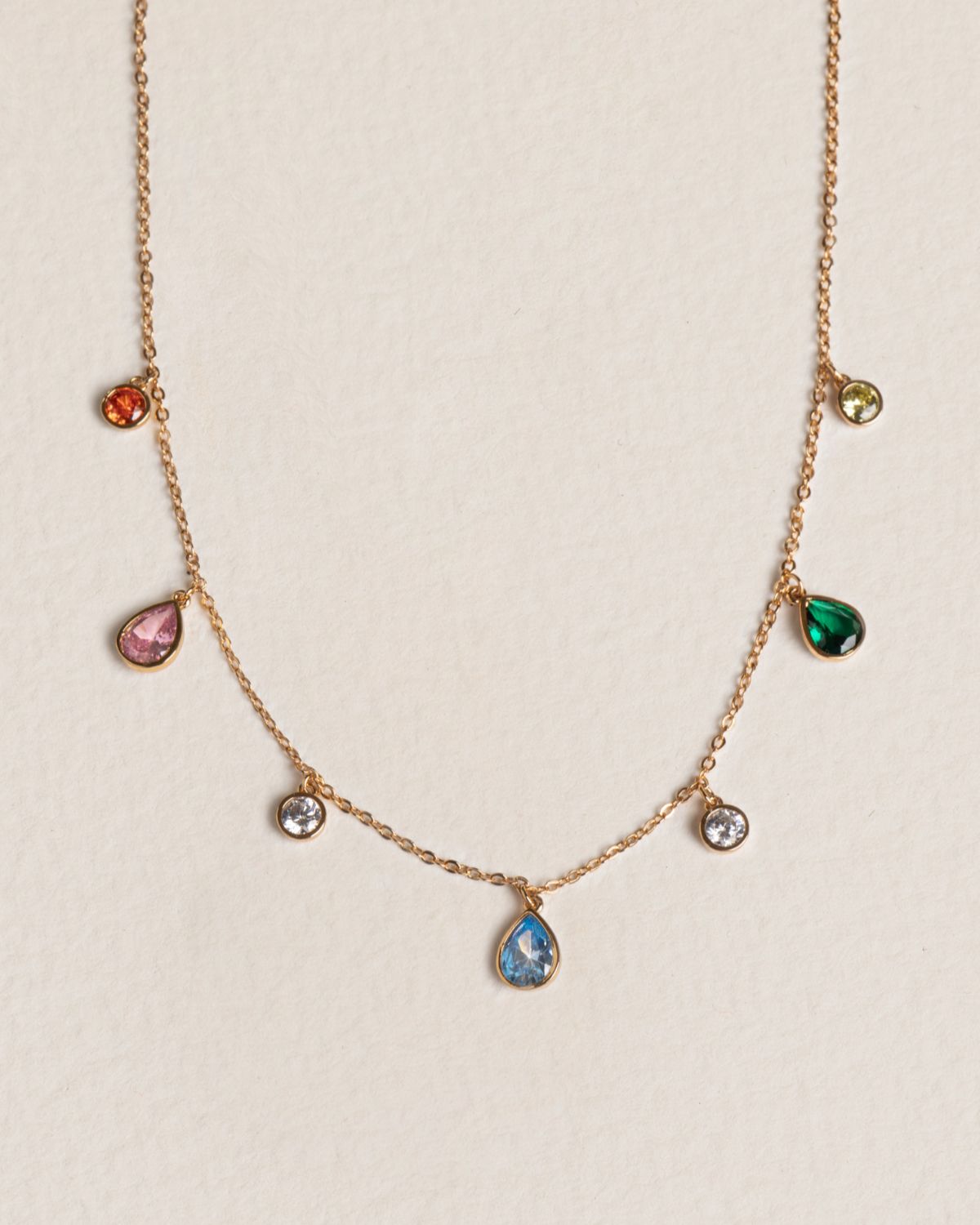 Emera Necklace - 7 charms