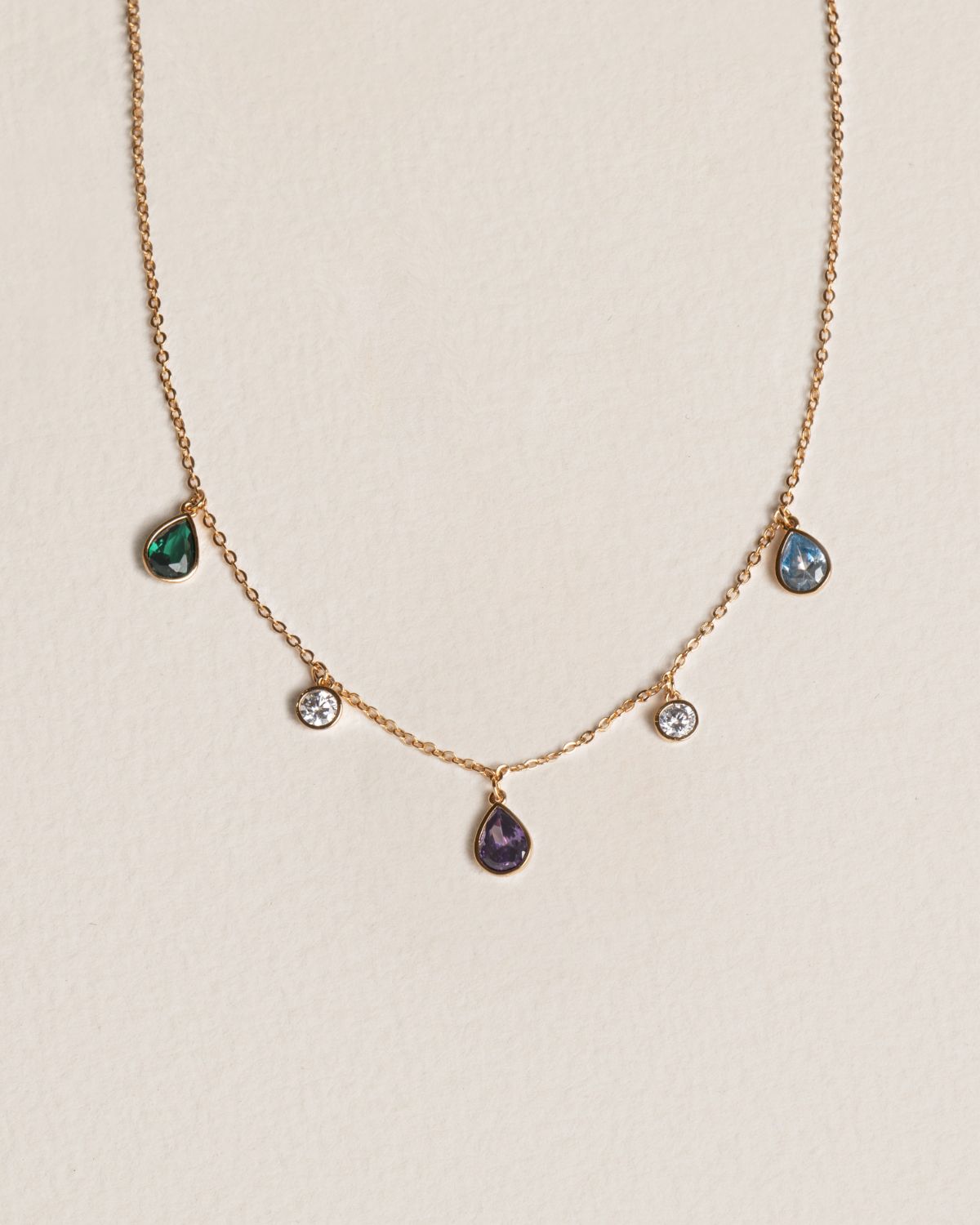 Emera Necklace - 5 charms