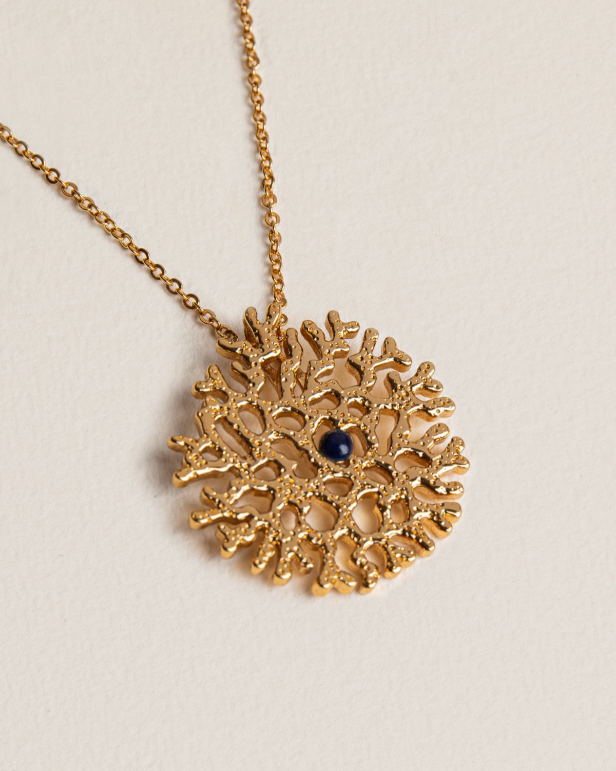 Coralia Necklace - Lapis