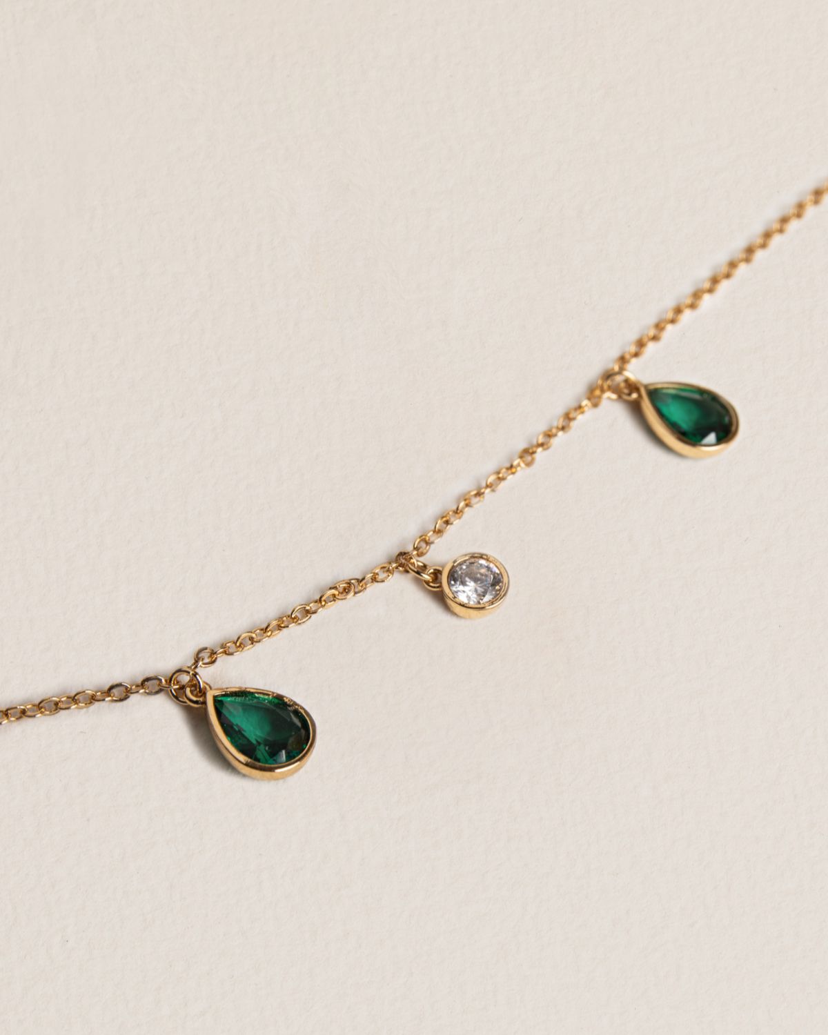 Emera Necklace - Green